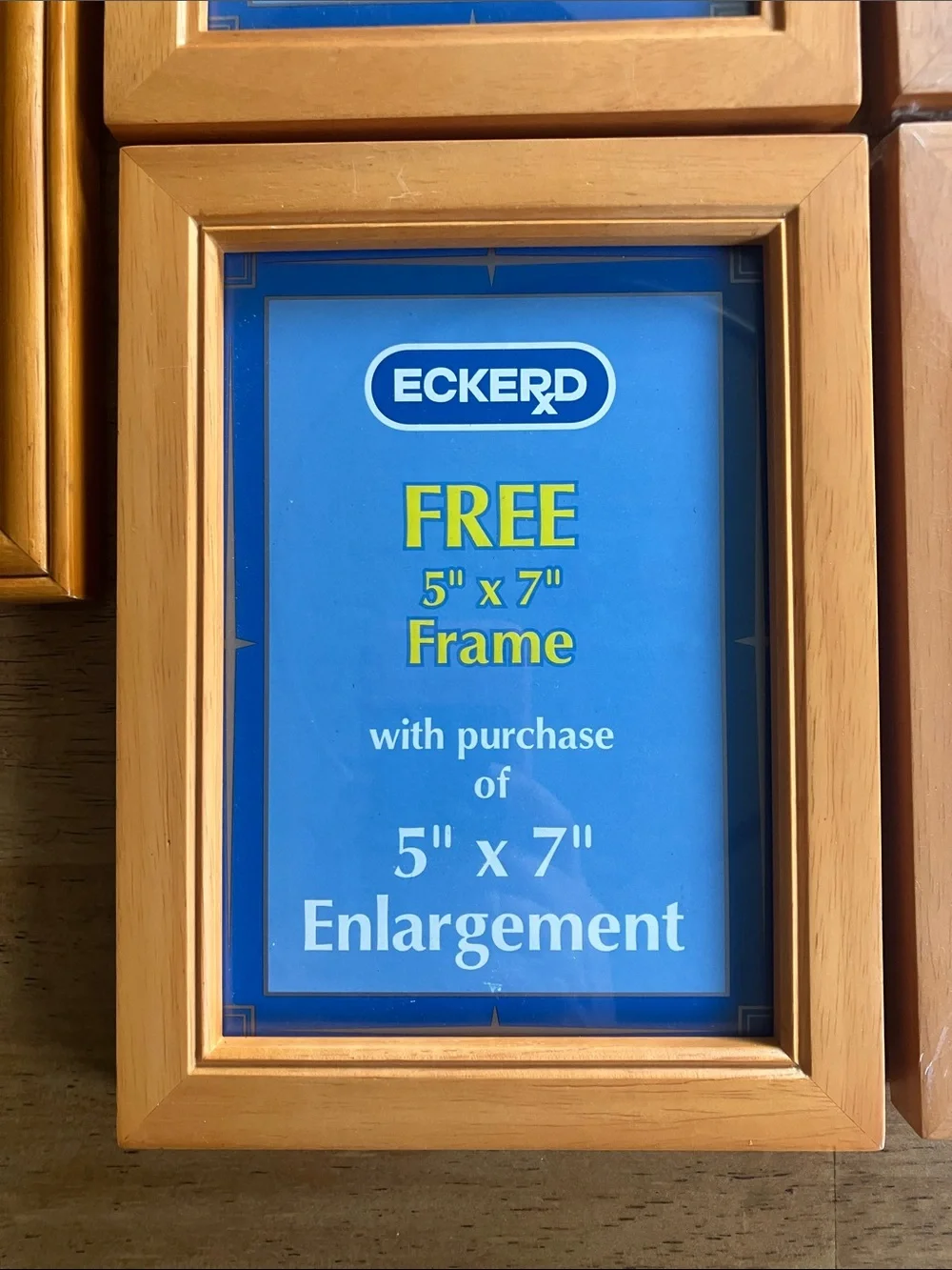 Seven 5x7 Picture Frames